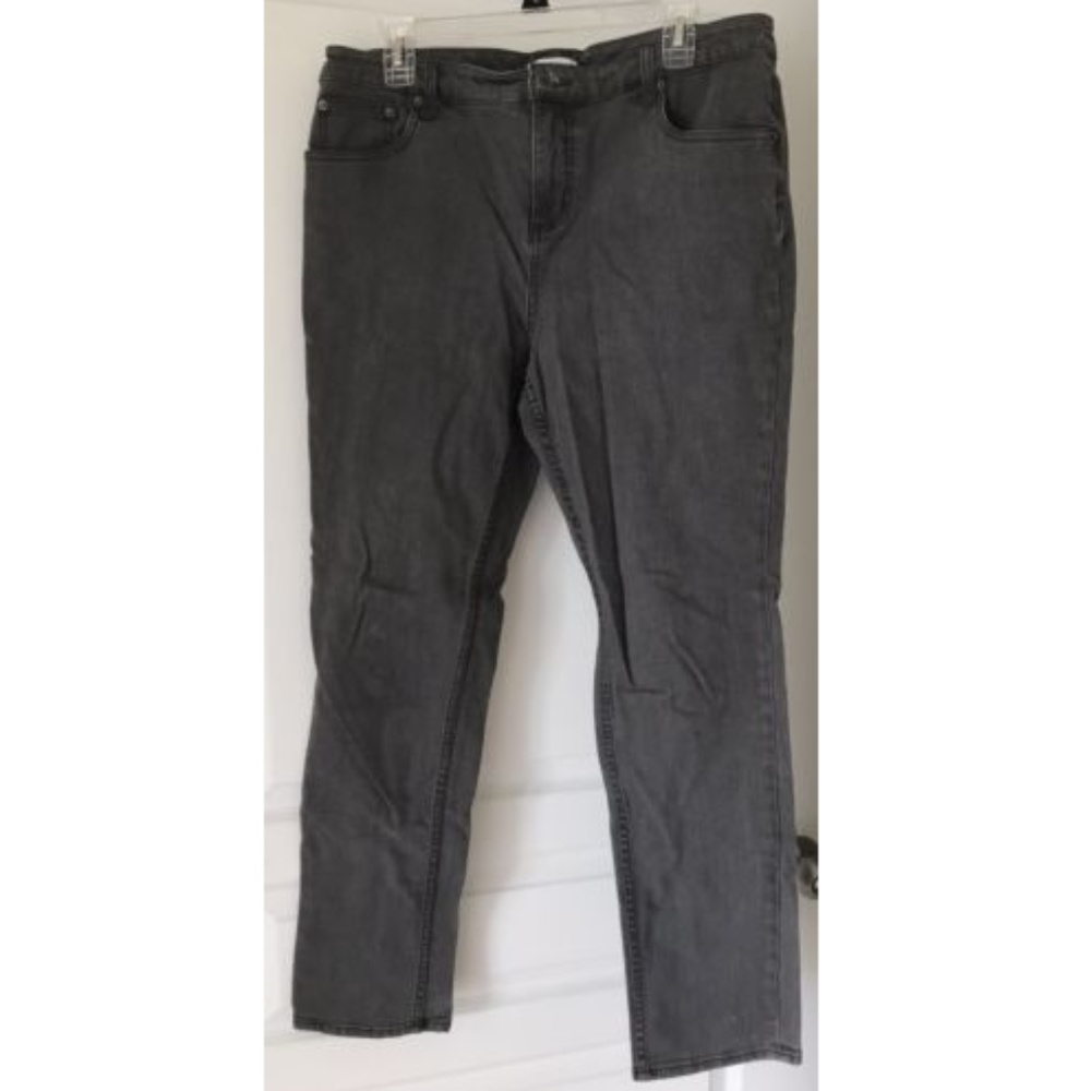 Isaac Mizrahi Live! Gray Boot Cut Jeans